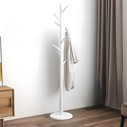 Freestanding Wooden Coat Rack